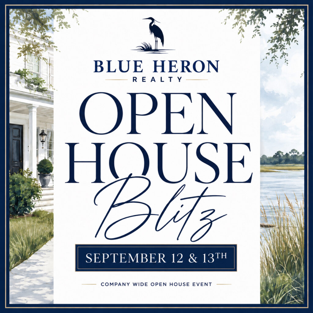Blue Heron Realty Open House Blitz, September 12 and 13, a company-wide open house event